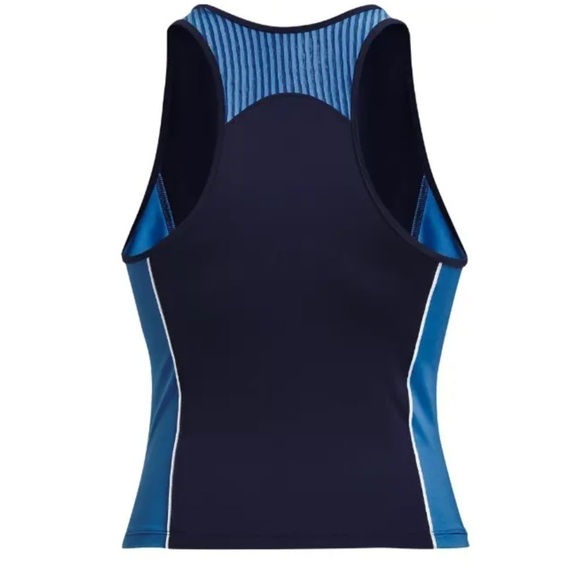 Under Armour Women’s Blue HeatGear Workout Tank Brand New - Picture 4 of 10